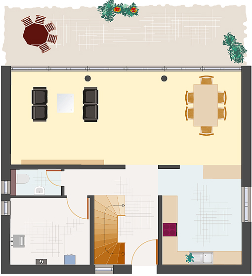 achat162_2017_07_03_eg Architektenhaus: Achat 162 - Erdgeschoss