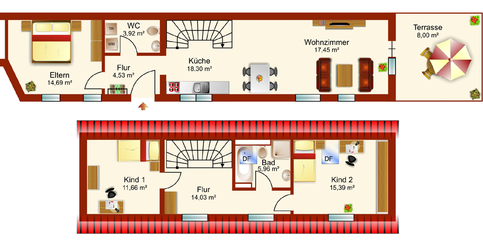 Sanierung MFH Dürerstrasse - Hinterhaus